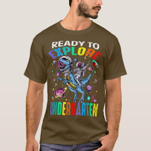 Camiseta Listo Para Explorar El Astronauta De Jardín Infant