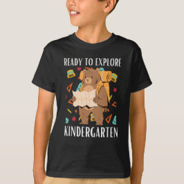 Camiseta Listo para explorar jardín de infancia
