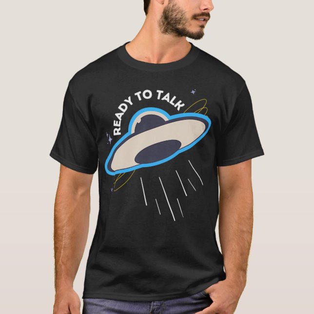 Camiseta Listo Para Hablar (Anverso)