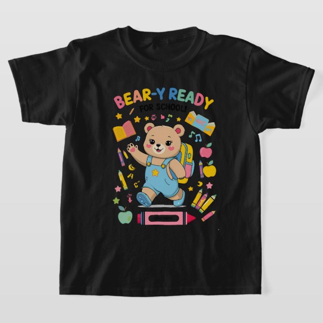 Camiseta Listo para la escuela - Cute Kindergarten Back-t (Distribución)