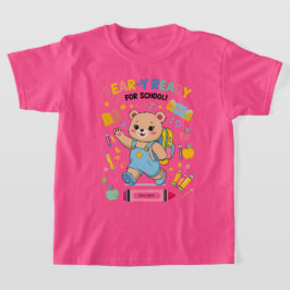 Camiseta Listo para la escuela - Cute Kindergarten Back-t