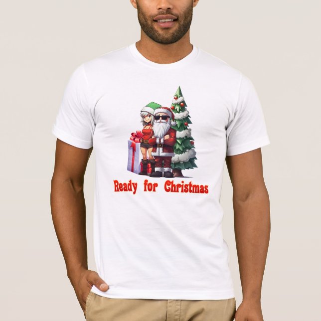Camiseta Listo para Navidades (Anverso)
