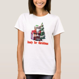 Camiseta Listo para Navidades