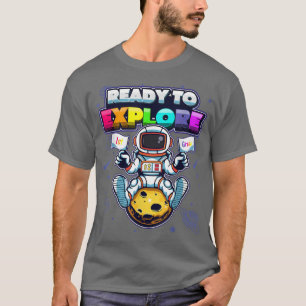 Camiseta Listo Para Ocupar El Astronauta De Primer Grado La