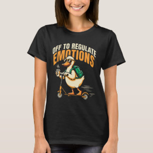 Camiseta Listo para regular emociones divertido patinete ga
