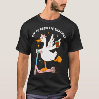 Camiseta Listo Para Regular Emociones Tonto