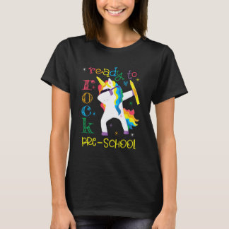 Camiseta Listo para Rock Preescolar Estudiantes de Regreso 