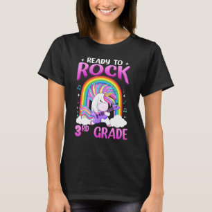 Camiseta Listo Para Rodar El Tercer Grado Unicornio De Terc