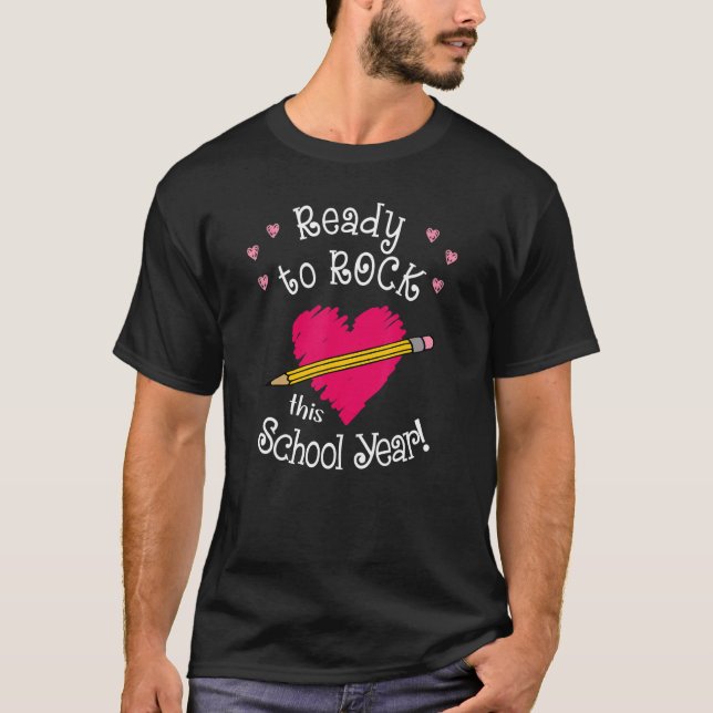 Camiseta Listo Para Romper Este Curso De Año Escolar (Anverso)