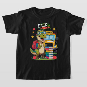 Camiseta Listo para rugir para la escuela – Edición de dino