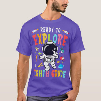 Camiseta Listo para superar el octavo grado de vuelta a la