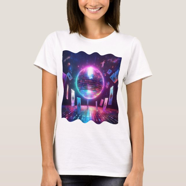 Camiseta Listo Para Una Noche De Baile Y Apuestas (Anverso)