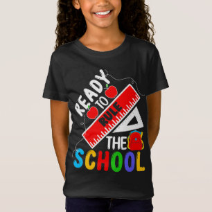 Camiseta Listo para volver a la escuela al regalo escolar