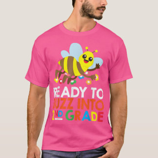 Camiseta Listo para zumbar en Abeja de 2º Grado de vuelta a