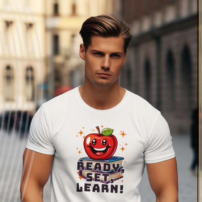 Camiseta Listo, Set, Learn! Volver a la escuela (Subido por el creador)