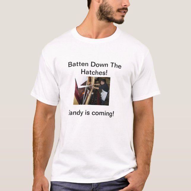 Camiseta ¡Listón abajo de las portillas! (Anverso)