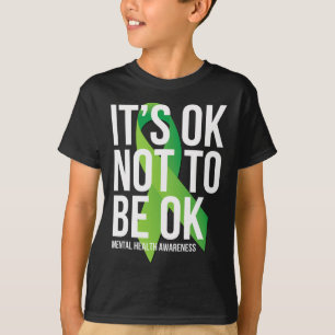 Camiseta Listón de Concientización sobre la Salud Mental Ok