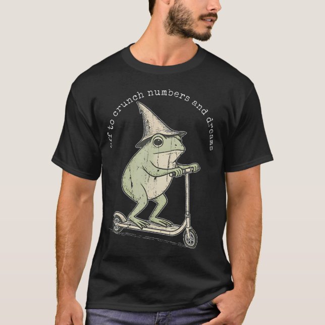 Camiseta Listos Para Analizar Números Y (Anverso)