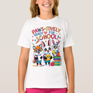 Camiseta ¡Listos para la Escuela con Garras!