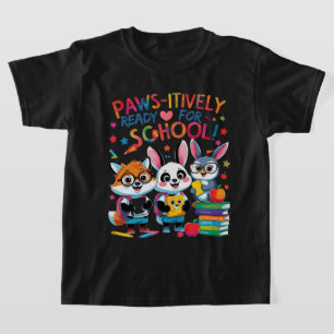 Camiseta ¡Listos para la Escuela con Garras!