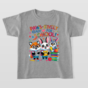 Camiseta ¡Listos para la Escuela con Garras!
