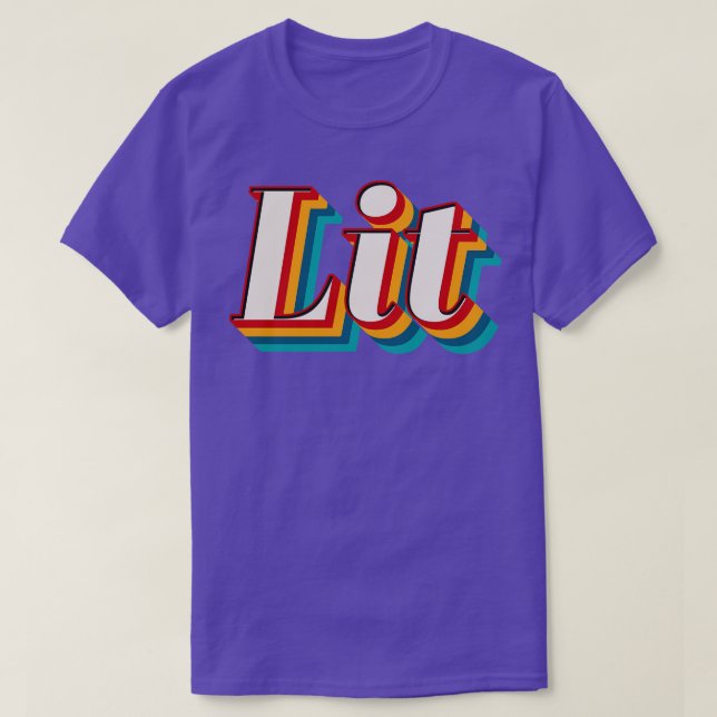 Camiseta Lit (Diseño del anverso)