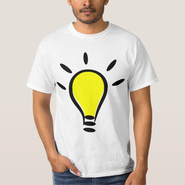 Camiseta Lit de la bombilla (Anverso)