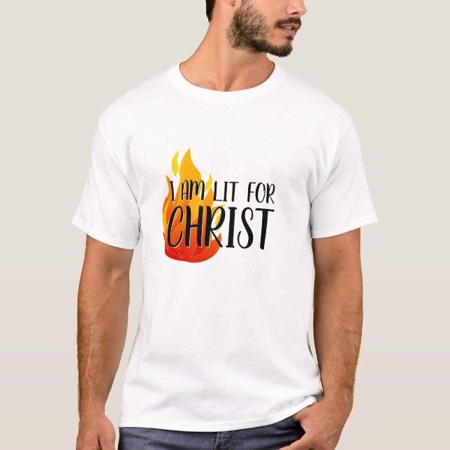 CAMISETA LIT FOR CHRIST (Anverso)