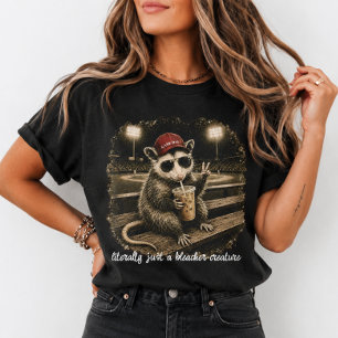 Camiseta Literalmente solo una criatura de gradas Opossom D