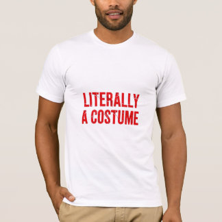 Camiseta Literalmente un diseño sarcástico de Halloween par