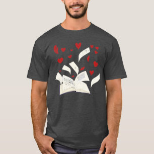 Camiseta Literatura del amante del libro Bookworm Leyendo b