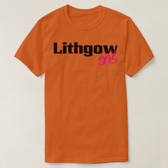 Camiseta Lithgow Chica (Diseño del anverso)