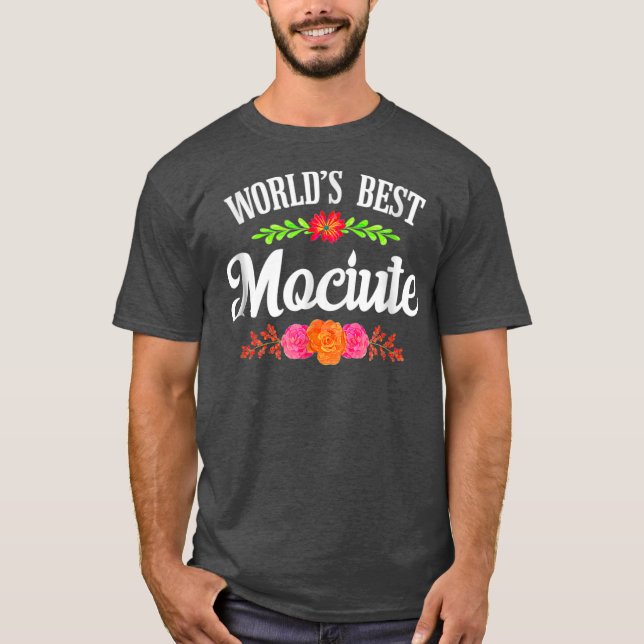 Camiseta Lithuanian Grandma T   Worlds Best Mociute (Anverso)