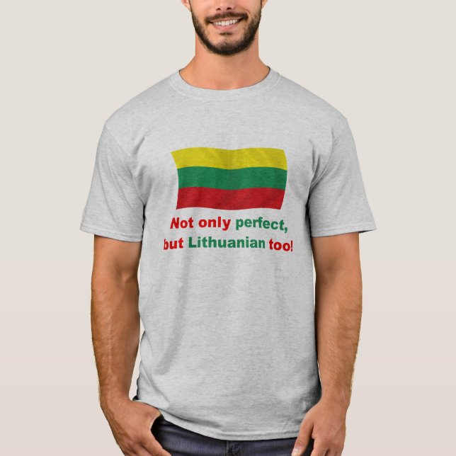 Camiseta Lithuanian perfecto (Anverso)