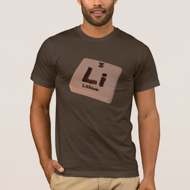 Camiseta Litio de Li (Anverso)