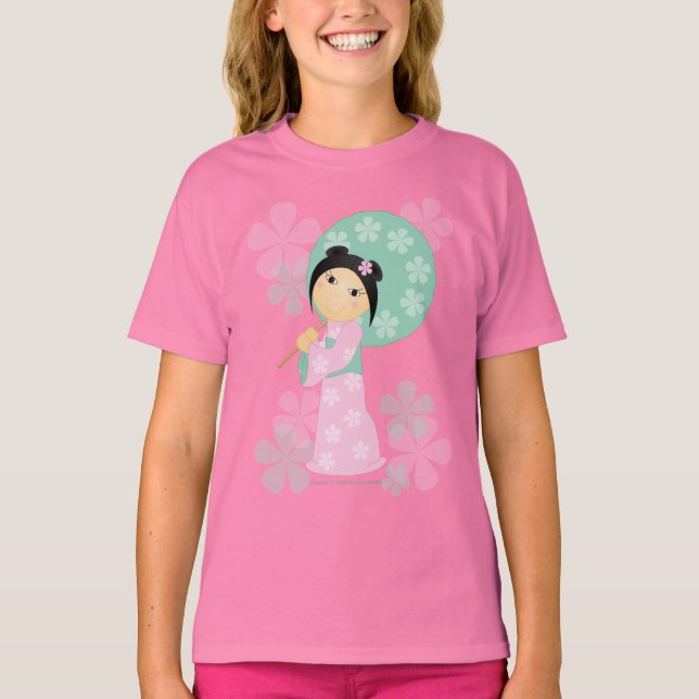 Camiseta Litle Chica Kimono (Anverso)