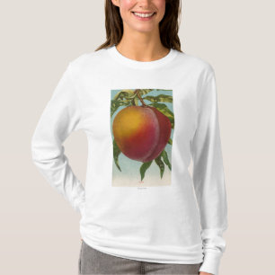 Camiseta Litografía de Chromo de la fruta de