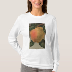 Camiseta Litografía de Chromo de la fruta de Belleflower