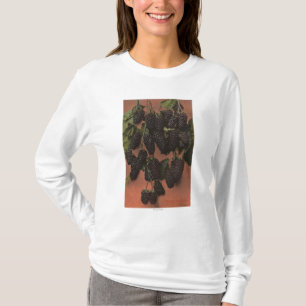 Camiseta Litografía de Chromo de la fruta del mamut