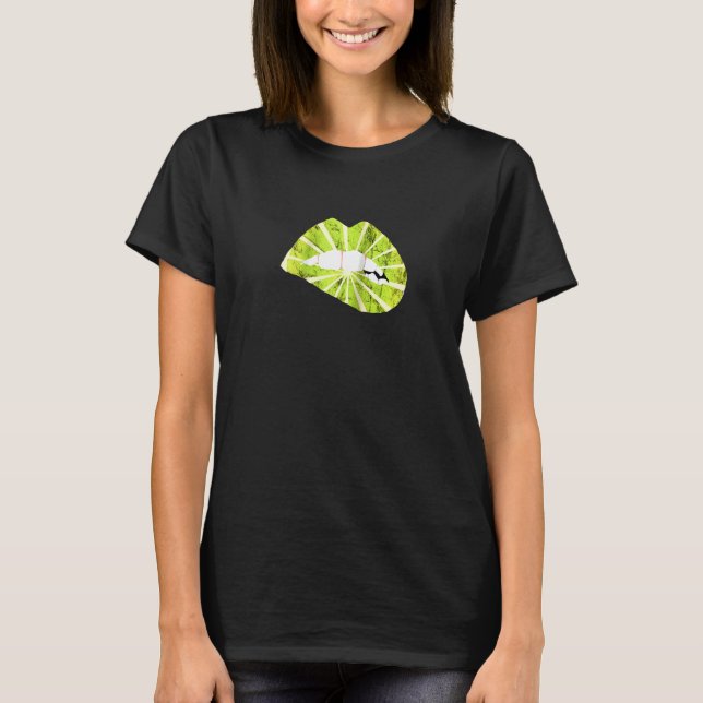 Camiseta Litros de limón Lime Sour Lime Lipstick Lemonade K (Anverso)