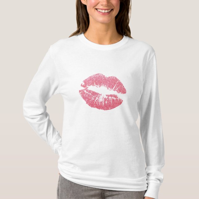 Camiseta Litros rosados espumosos (Anverso)