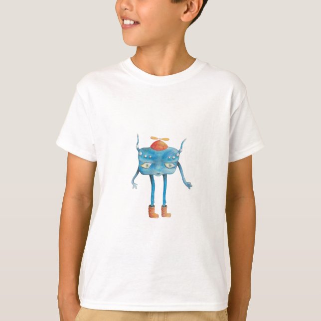 Camiseta Little Alien Pi (Anverso)
