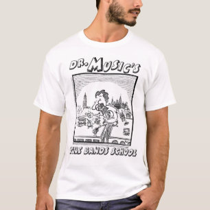 Camiseta Little Bands School del Dr. Music's