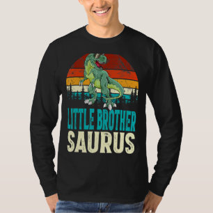 Camiseta Little Brothersaurus Rex Dinosaur Little Brother S