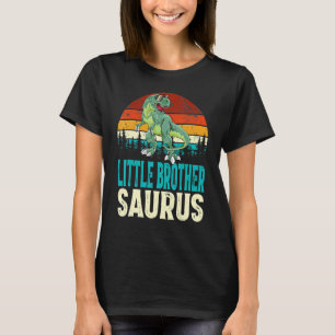 Camiseta Little Brothersaurus Rex Dinosaur Little Brother S