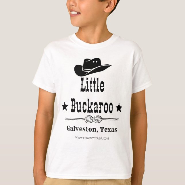Camiseta Little Buckaroo (Anverso)