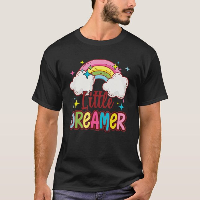 Camiseta Little Dreamfy Cloud Rainbow (Anverso)