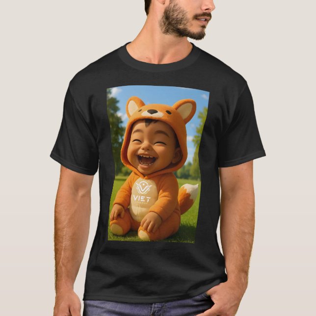 Camiseta Little Dude Series 8 #14 Men T-shirt (Anverso)