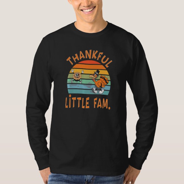 Camiseta Little Family  Thanksgiving Reunion Party (Anverso)