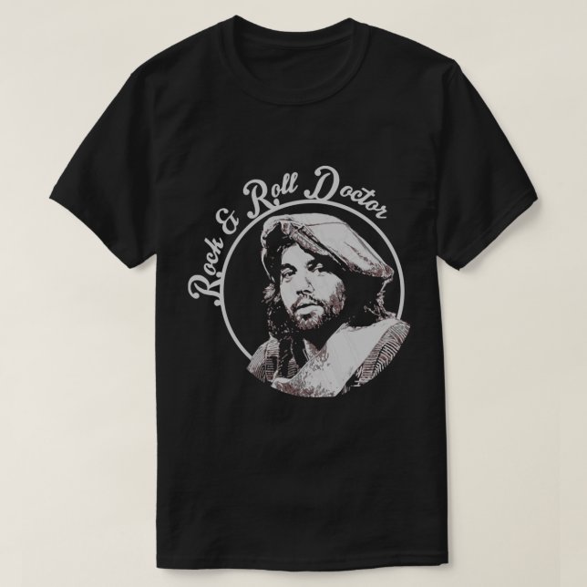 Camiseta Little Feat Rock and Roll Médica Lowell George Old (Diseño del anverso)